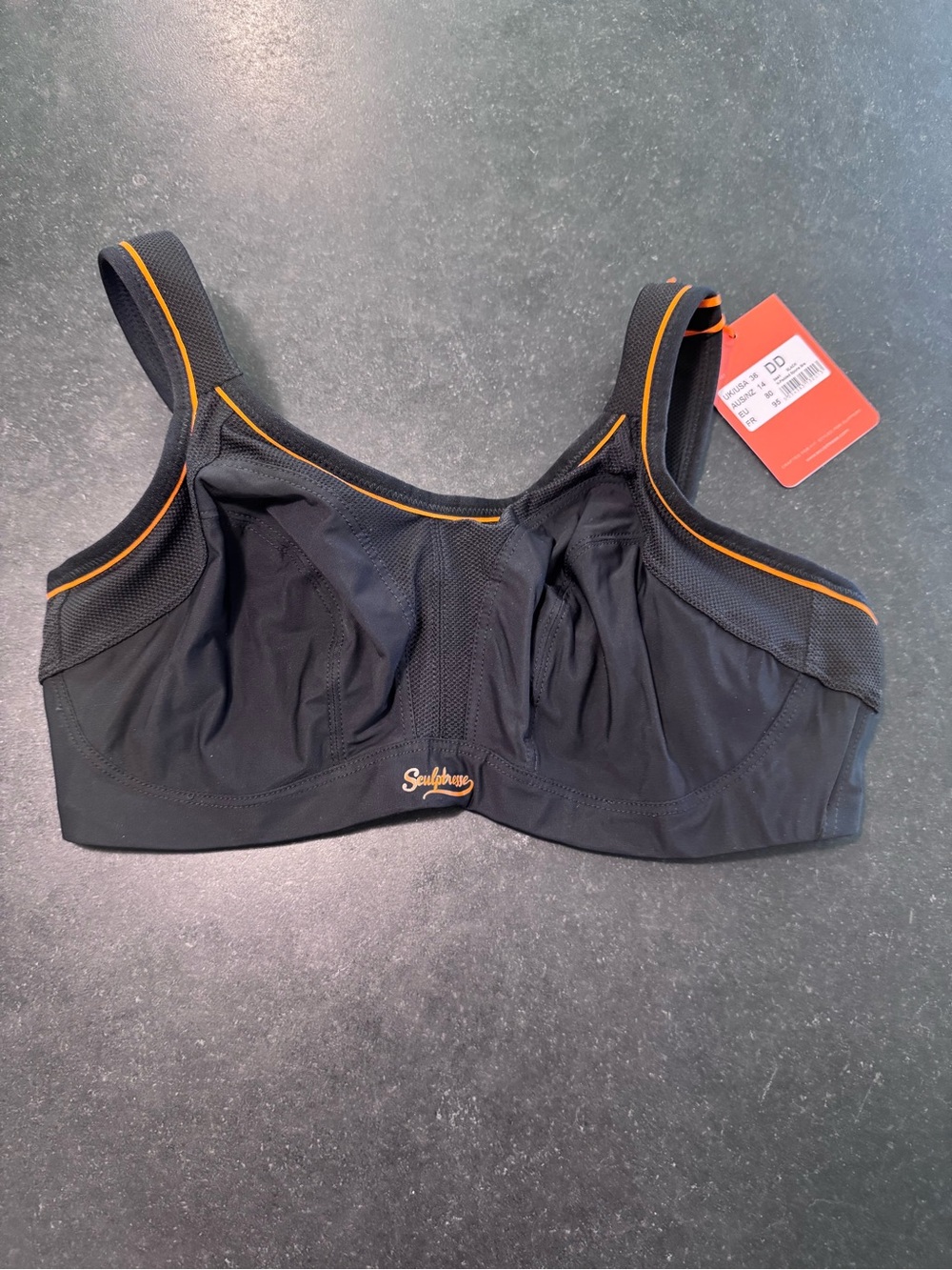 Panache Sculptress Activate Underwire, Unlined Sportsbra, 36DD
